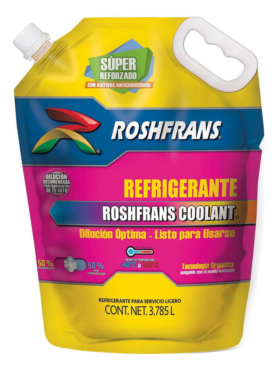 3.785 L ROSHPACK REFRIGERANTE COOLANT