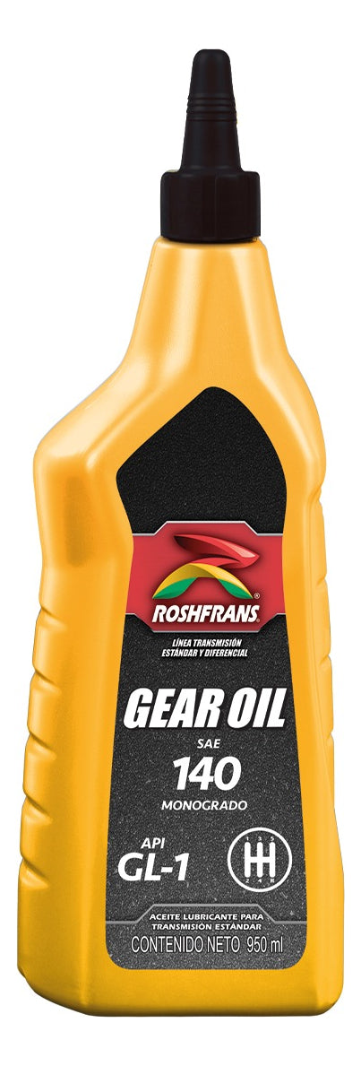 0.950 L BTLLA GEAR OIL API GL-1 SAE 140