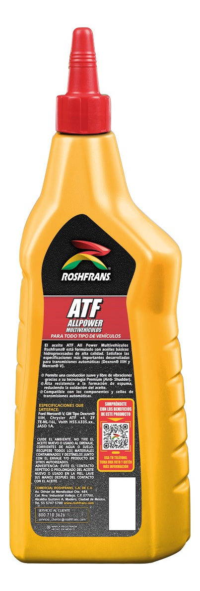 0.950 L BTLLA ATF ALLPWR MULTIVEHICULOS