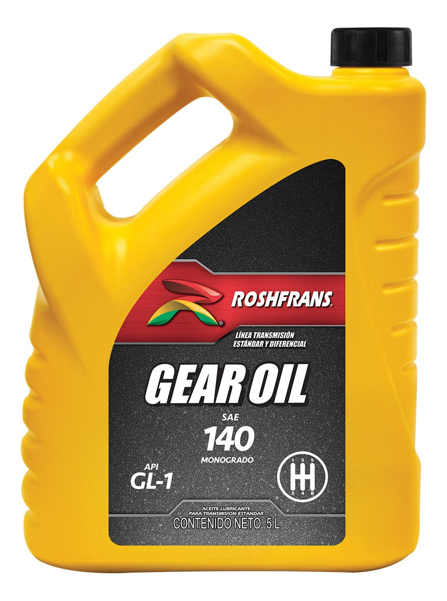 5 L GRRFA GEAR OIL API GL-1 SAE 140