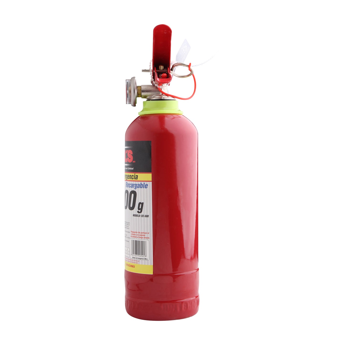 Extintor de emergencia recargable (500 g)