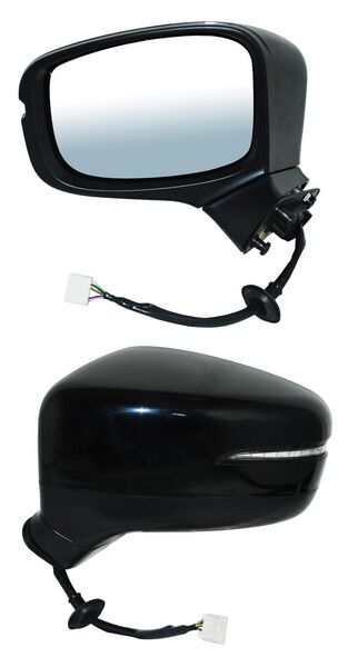 Espejo Lateral P/ Honda Odyssey 2018-2025 Izquierdo Electrico, Desempanante, Direccional, Memoria, Autoabatible, Para Pintar.