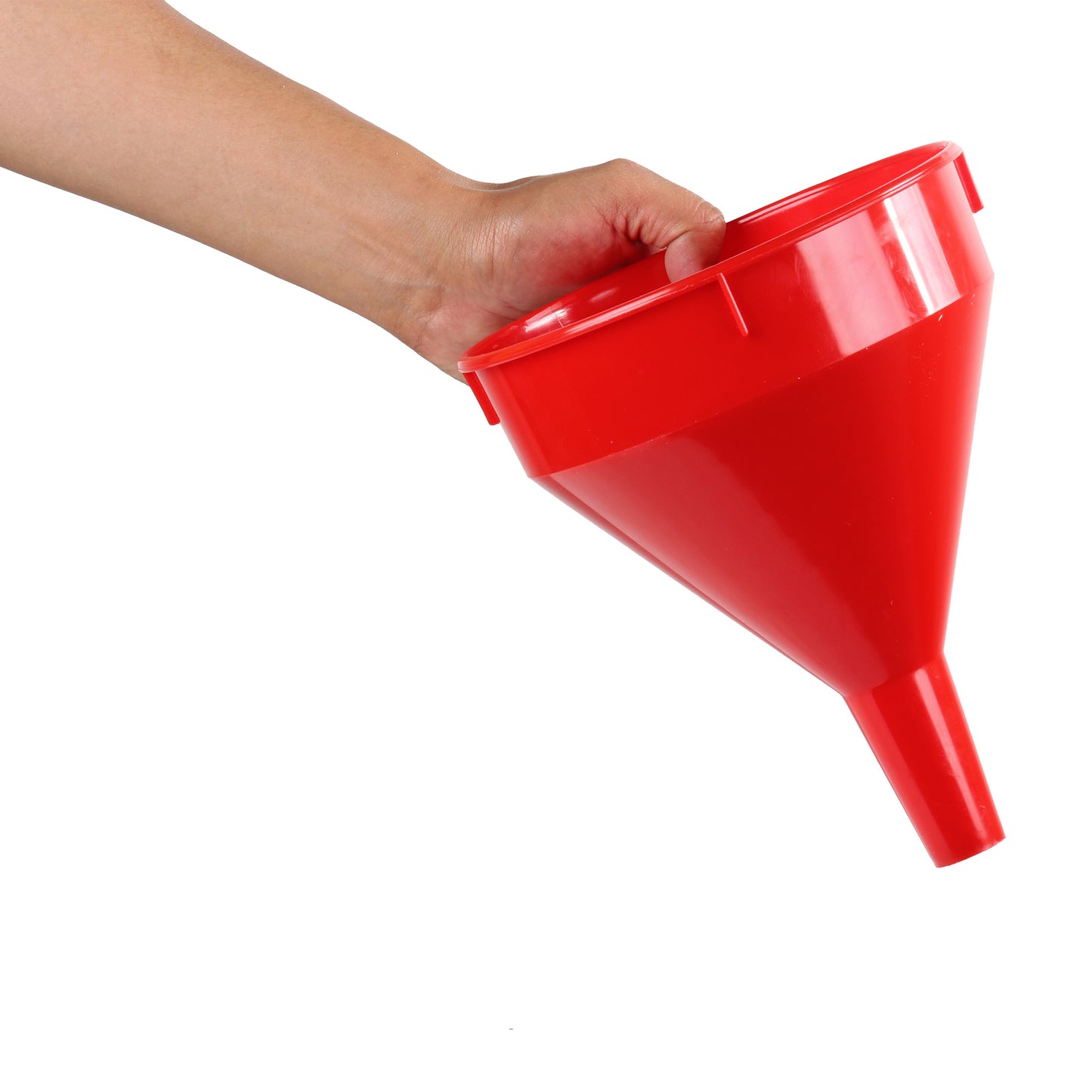 Embudo plastico con filtro (5”)