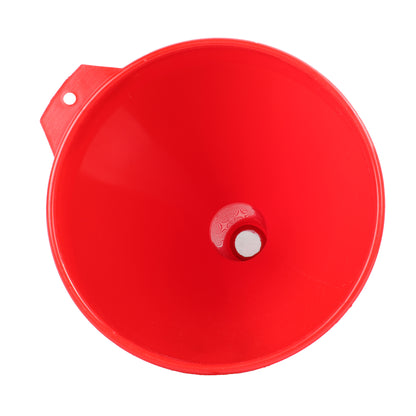 Embudo plastico con filtro (7”)