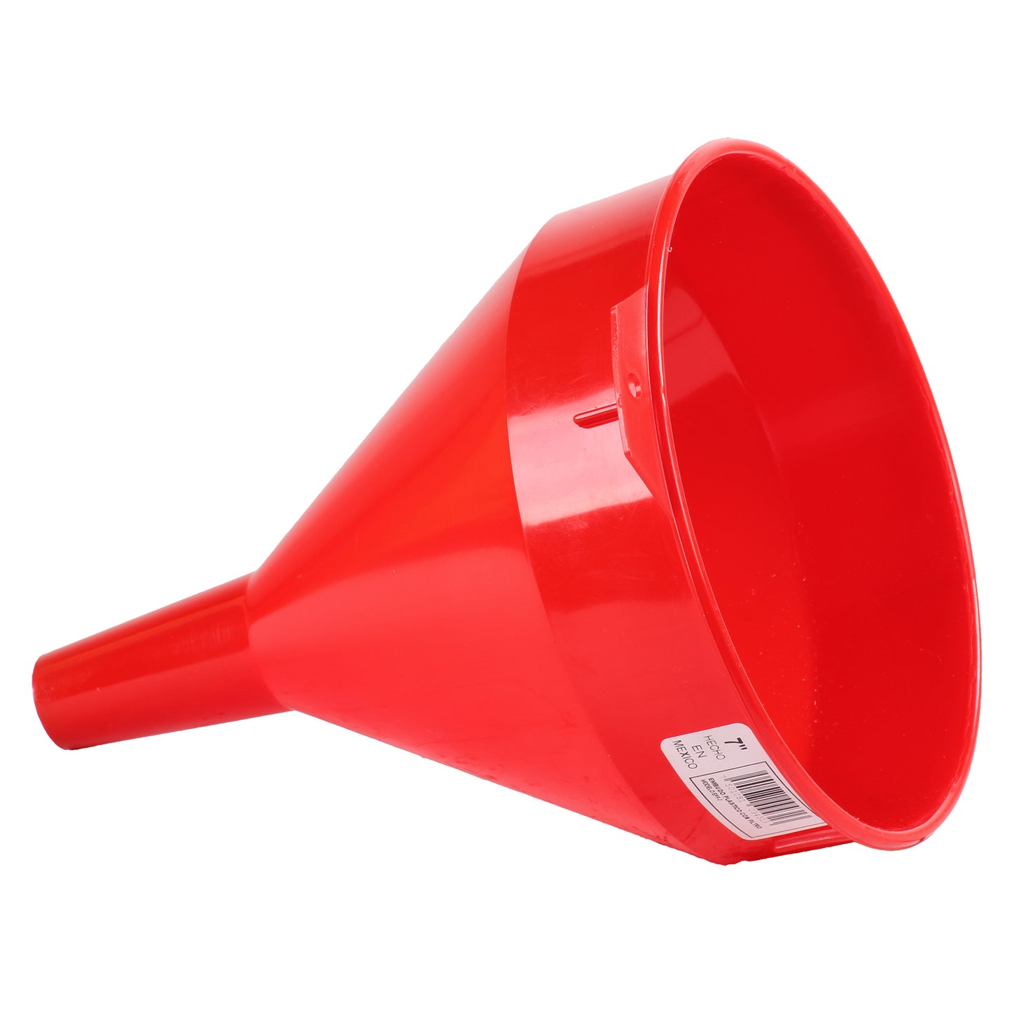 Embudo plastico con filtro (7”)