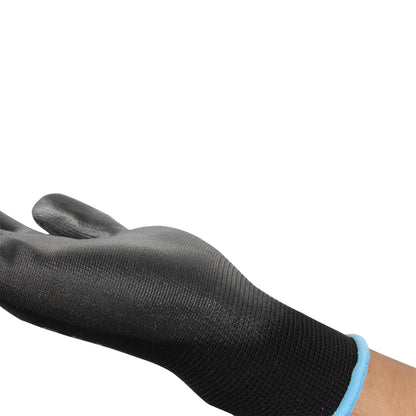 Guante de nylon con recubrimiento de nitrilo liso