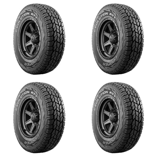 Kit 4  llantas 245/70R17 110T COOPER EVOLUTION ATT AUTO