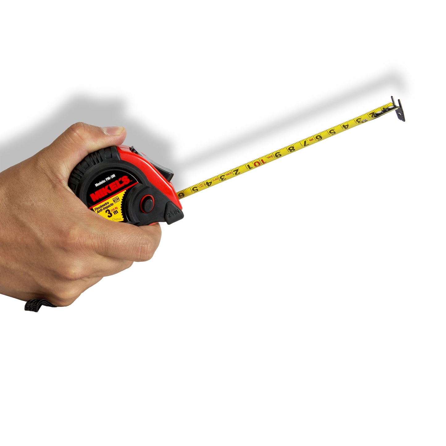 Flexometro Anti-Impacto 3 mts