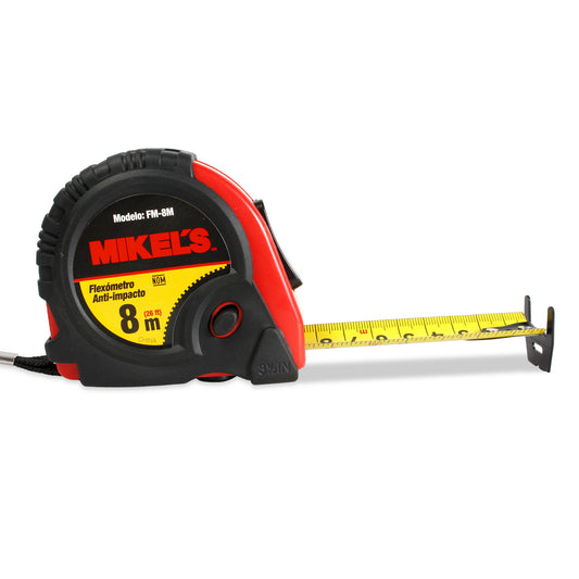 Flexometro Anti-Impacto 8 mts