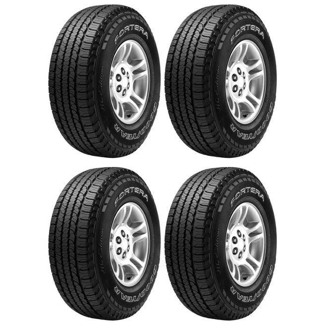 Paquete de 4 Llantas 245/70 R17 108T GOODYEAR FORTERA HL