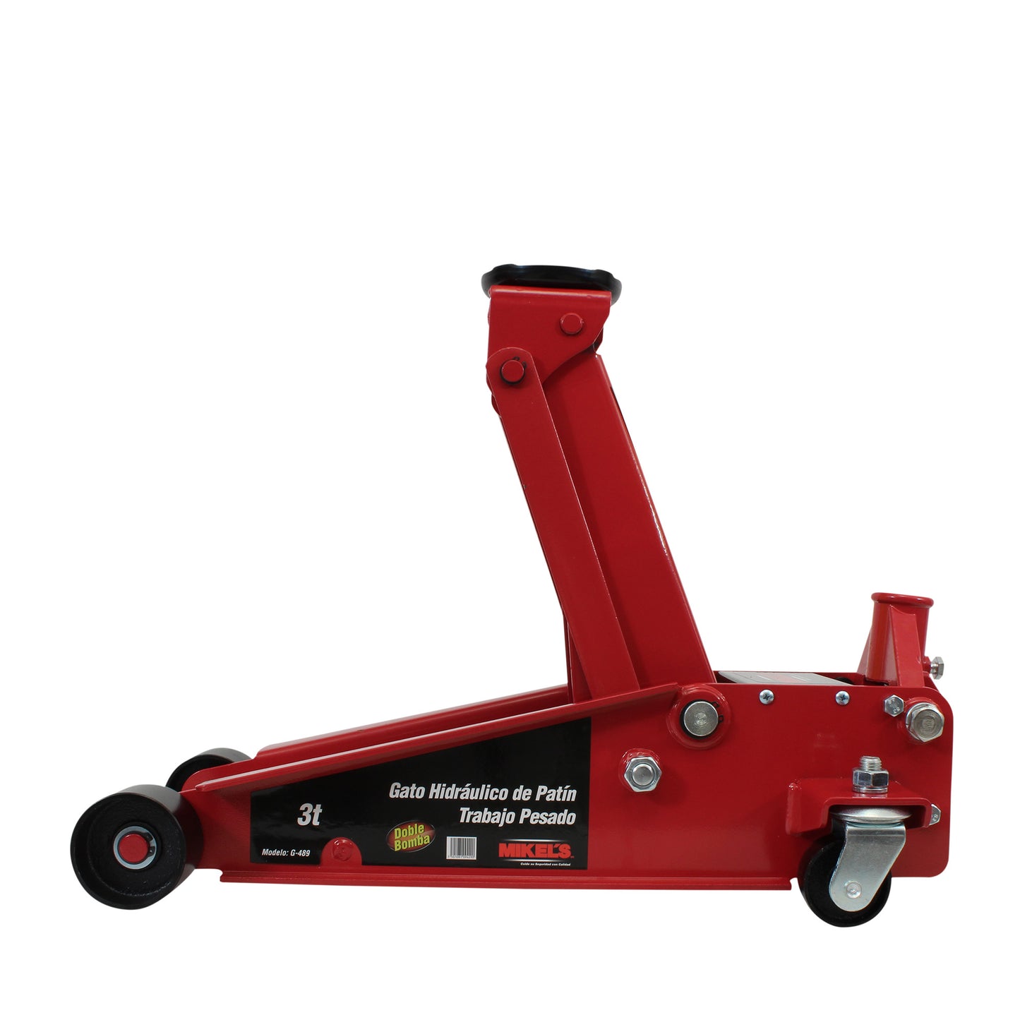 Gato hidraulico de patin Trabajo Pesado (3 ton)