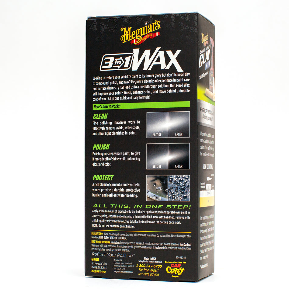 Meguiar's 3 En 1 Wax (cera 3 En 1)