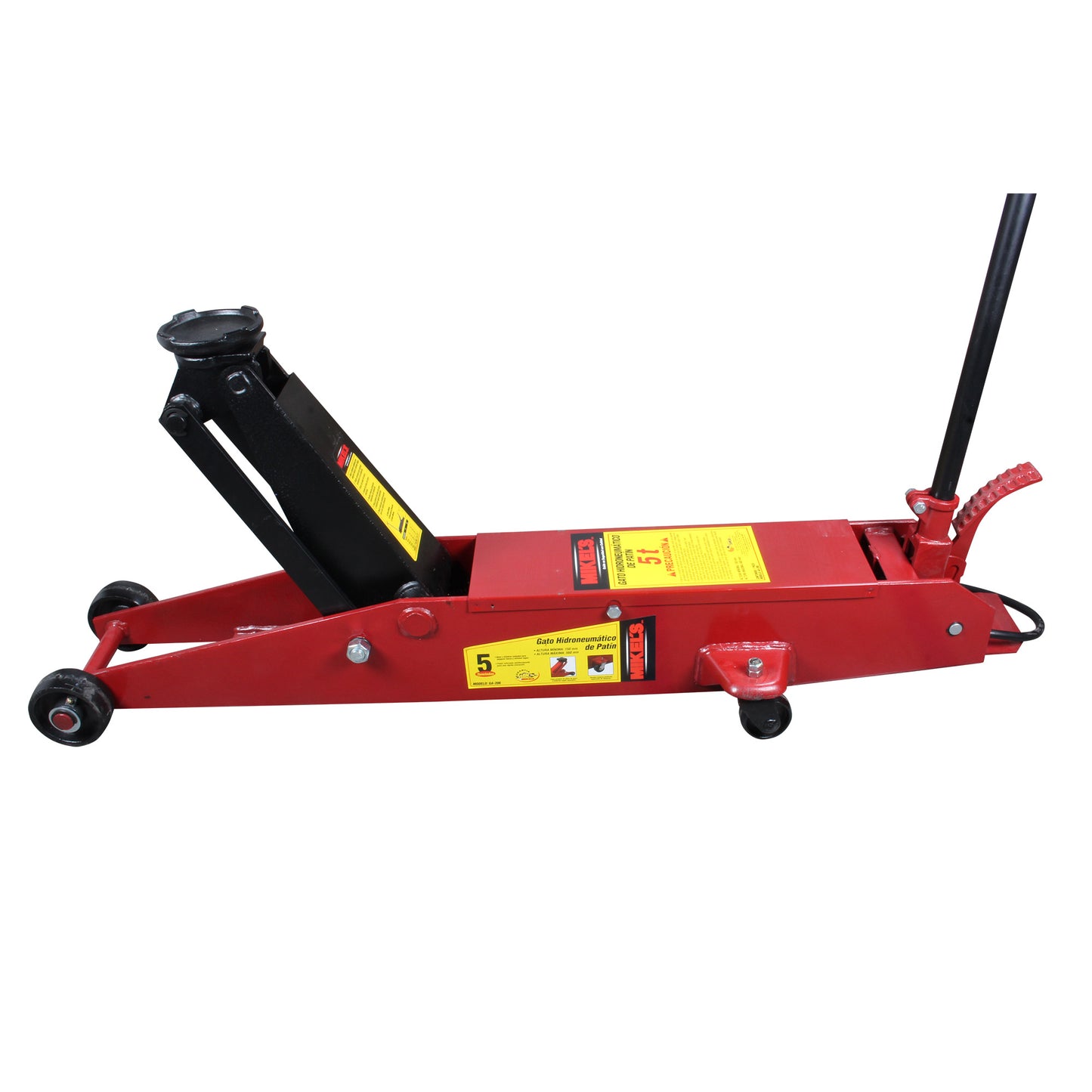 Gato hidroneumatico de patin Servicio Pesado (5 ton)