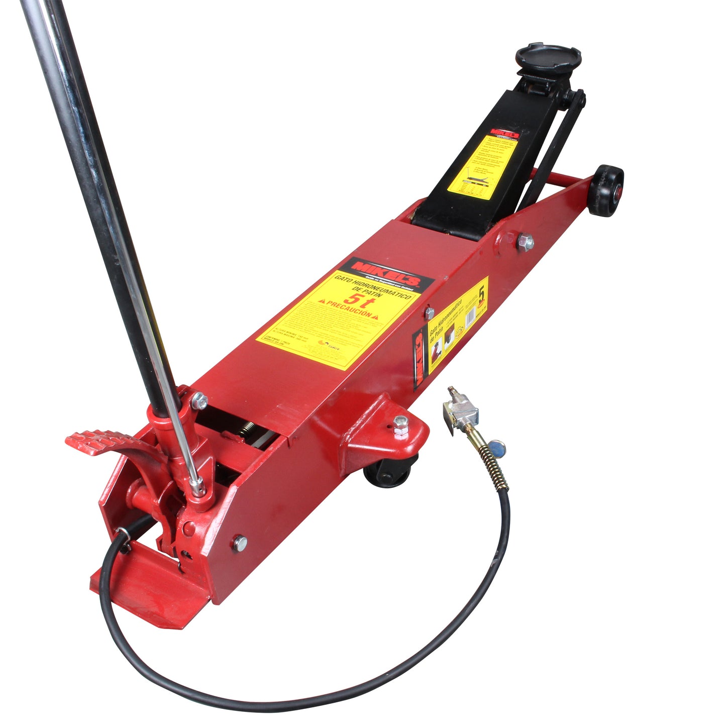 Gato hidroneumatico de patin Servicio Pesado (5 ton)
