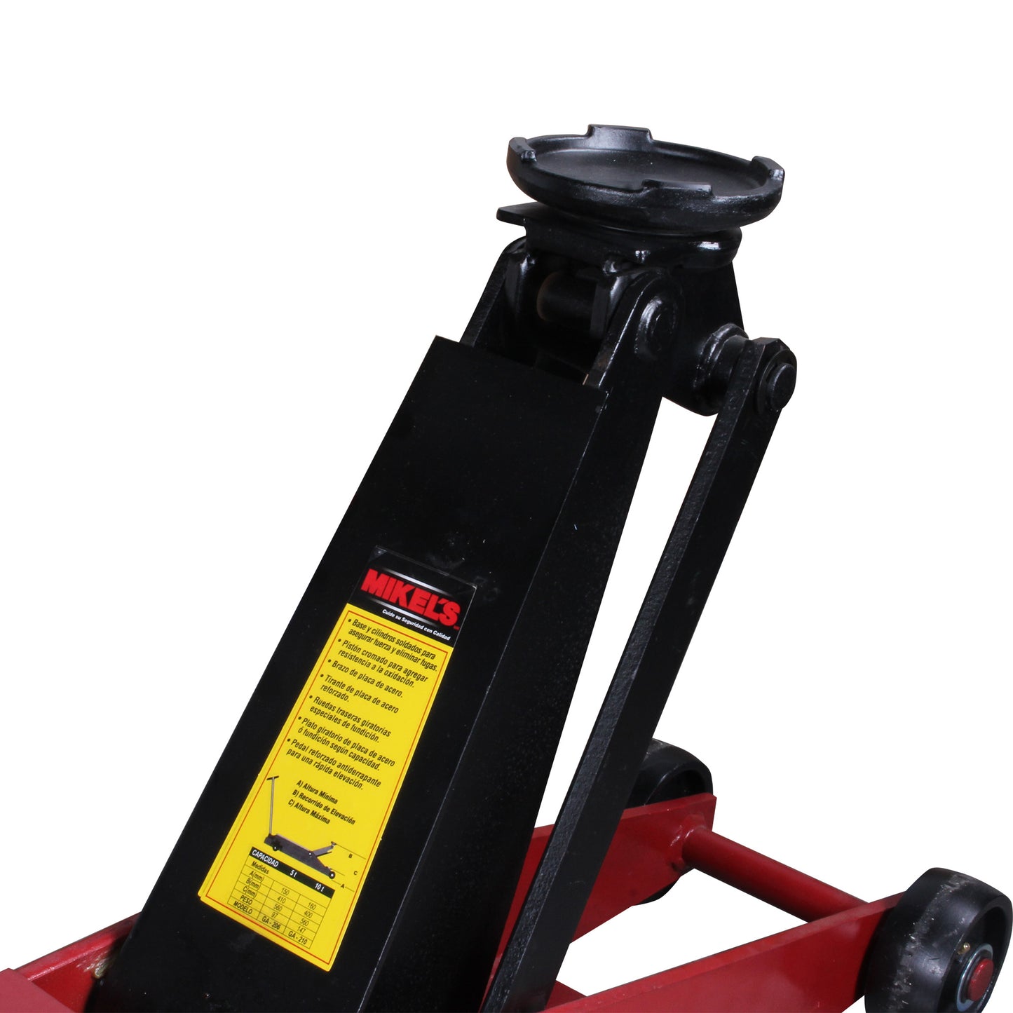 Gato hidroneumatico de patin Servicio Pesado (5 ton)