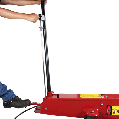 Gato hidroneumatico de patin Servicio Pesado (10 ton)