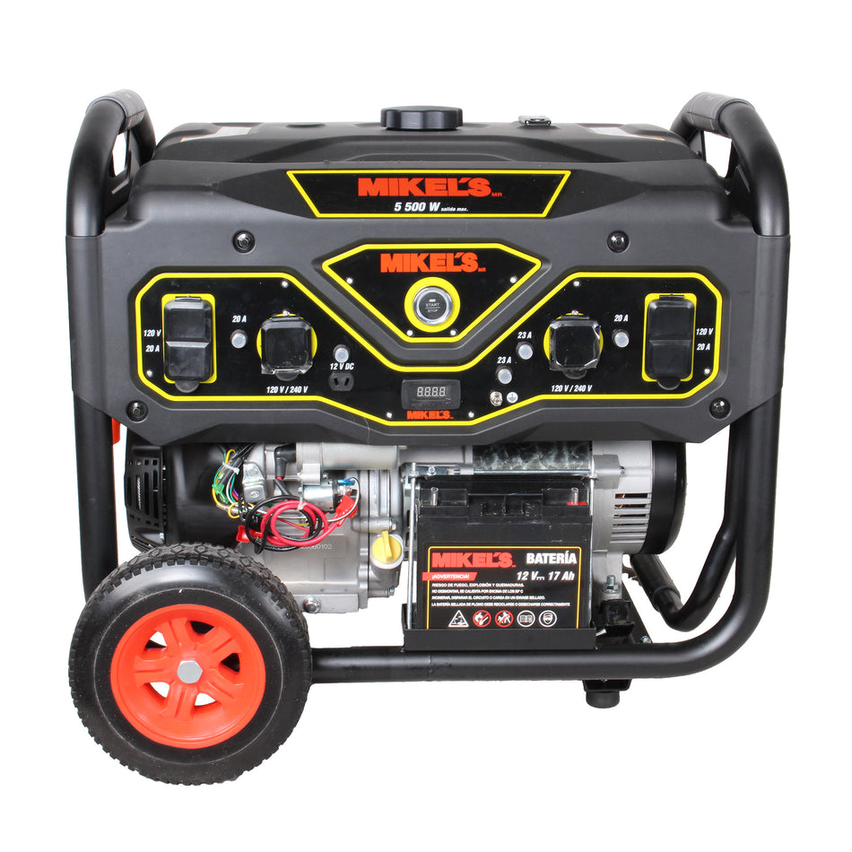 Generador de corriente electrica motor 4 tiempos (5,500 W / 15 HP)