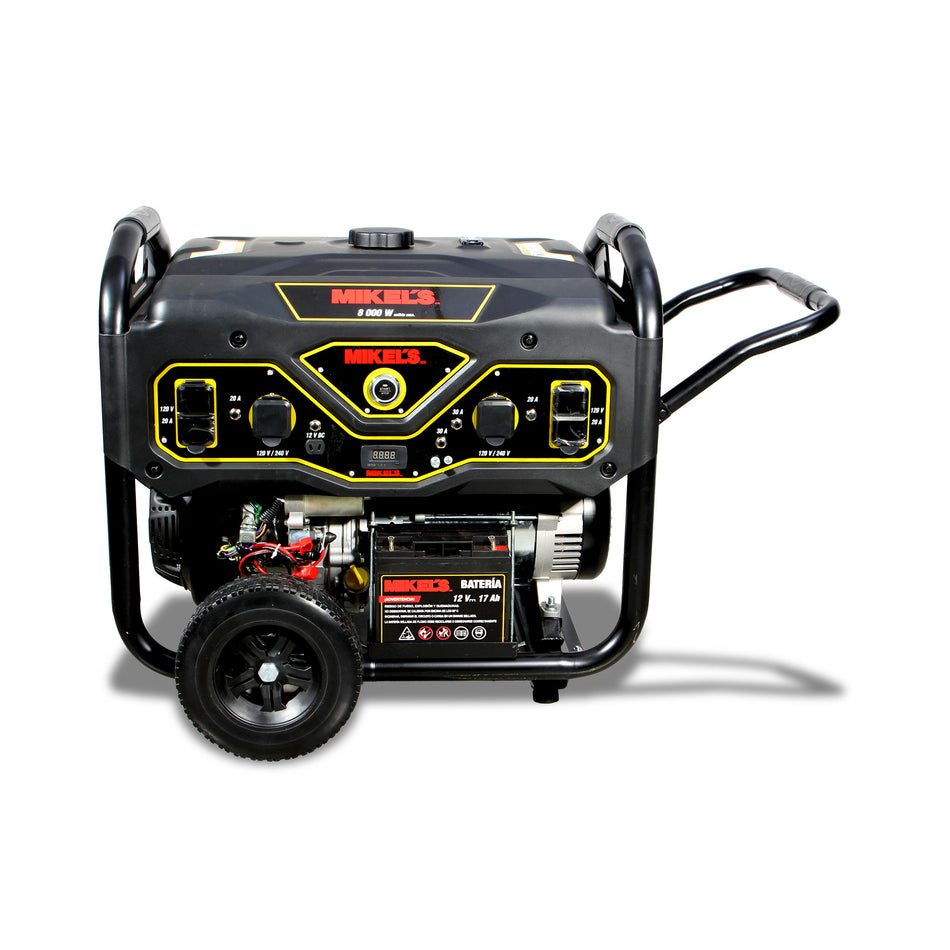 Generador de corriente electrica motor 4 tiempos (8,000 W / 15 HP)