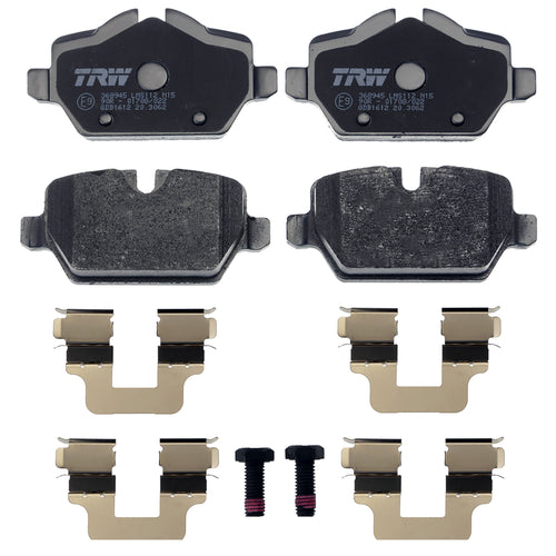 Balatas Traseras Bajo Contenido Metálico 120i 2005-2011 TRW