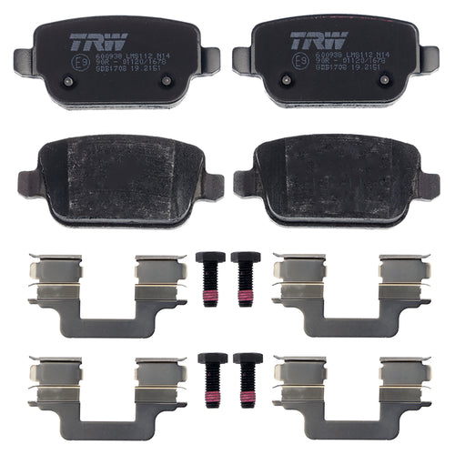 Balatas Traseras Bajo Contenido Metálico S80 2015 TRW