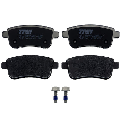 Balatas Traseras Con Accesorios Fluence 2015-2017 TRW