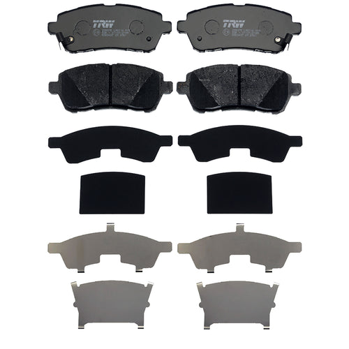 Balatas Delanteras Para Disco 258mm Mazda 2 2012-2014 TRW