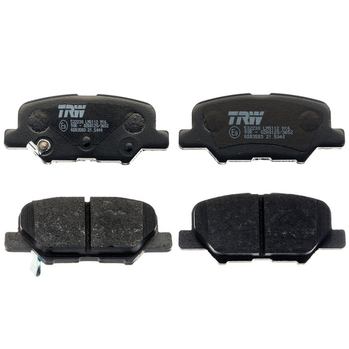 Balatas Traseras Con Indicador Mazda 3 2014-2018 TRW
