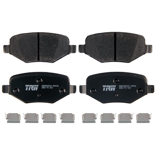 Balatas Traseras Cerámicas Explorer 2011-2019 TRW
