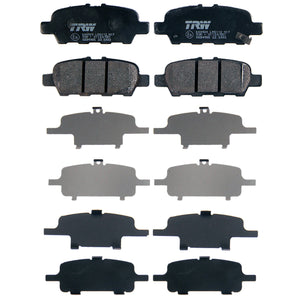 Balatas Traseras Con Indicador Grand Vitara 2009-2017 TRW