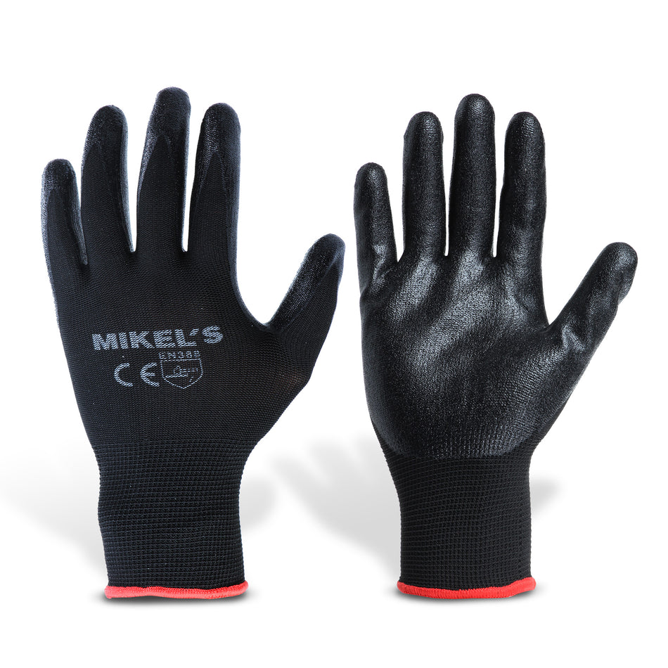 Guantes para trabajo de nylon con espuma de nitrilo (CH)