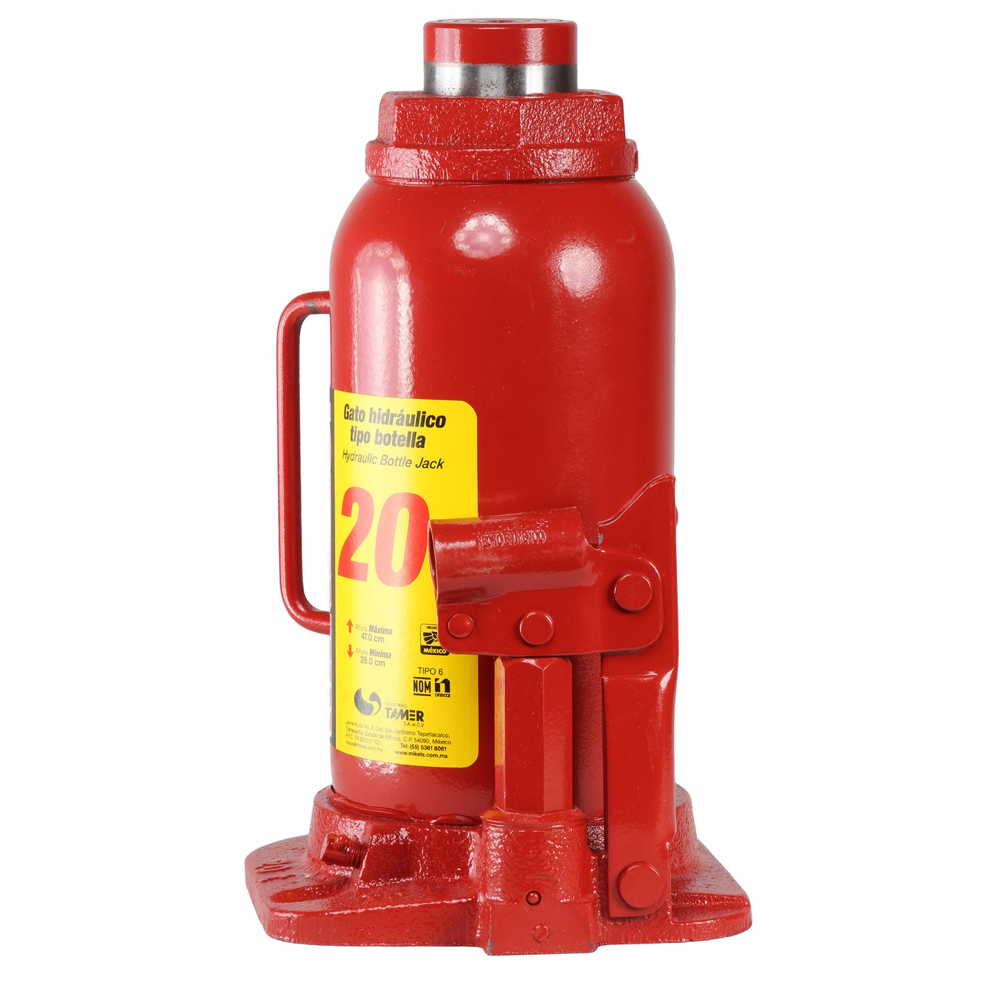 Gato hidraulico de botella (20 ton)