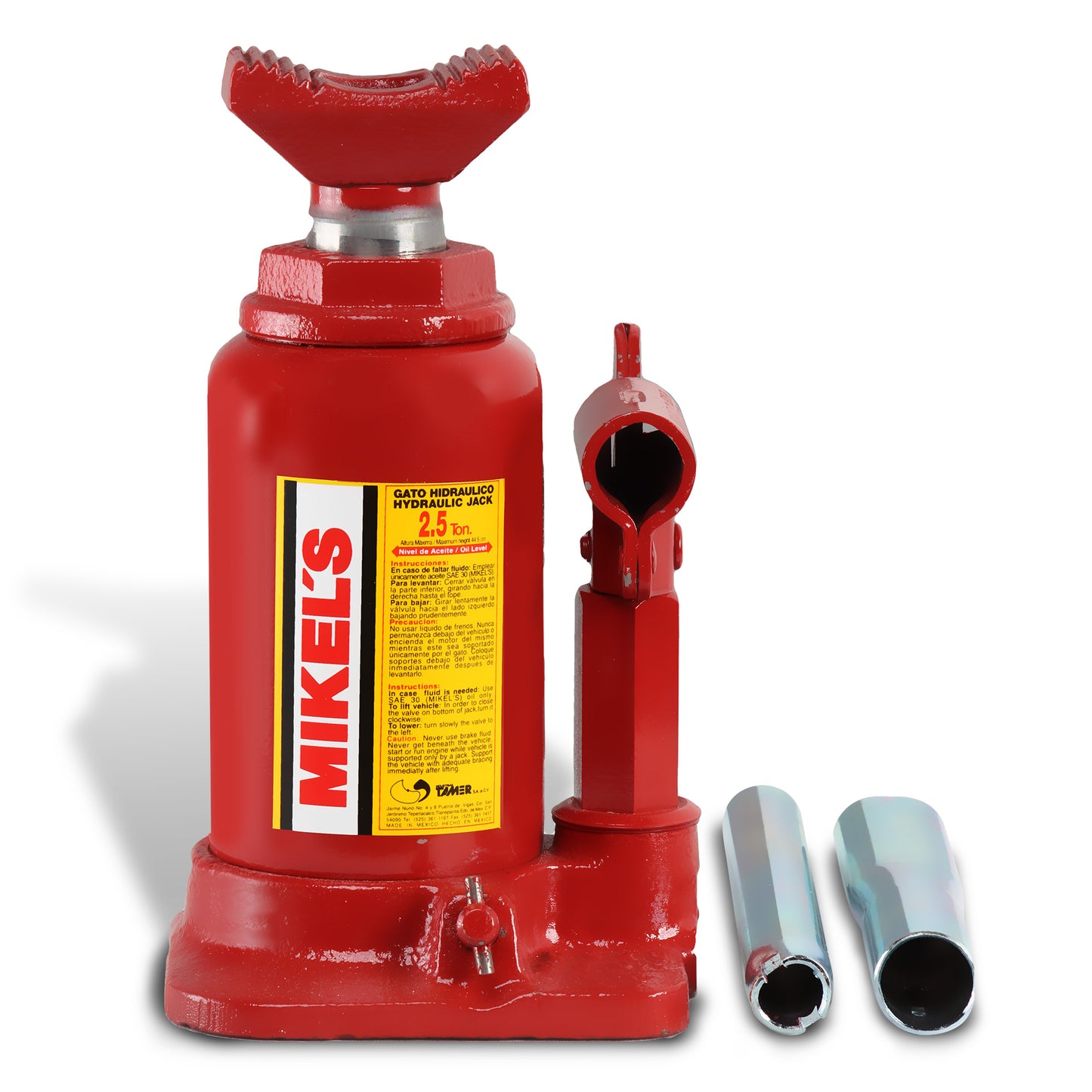 Gato hidraulico telescopico de botella (2.5 ton)