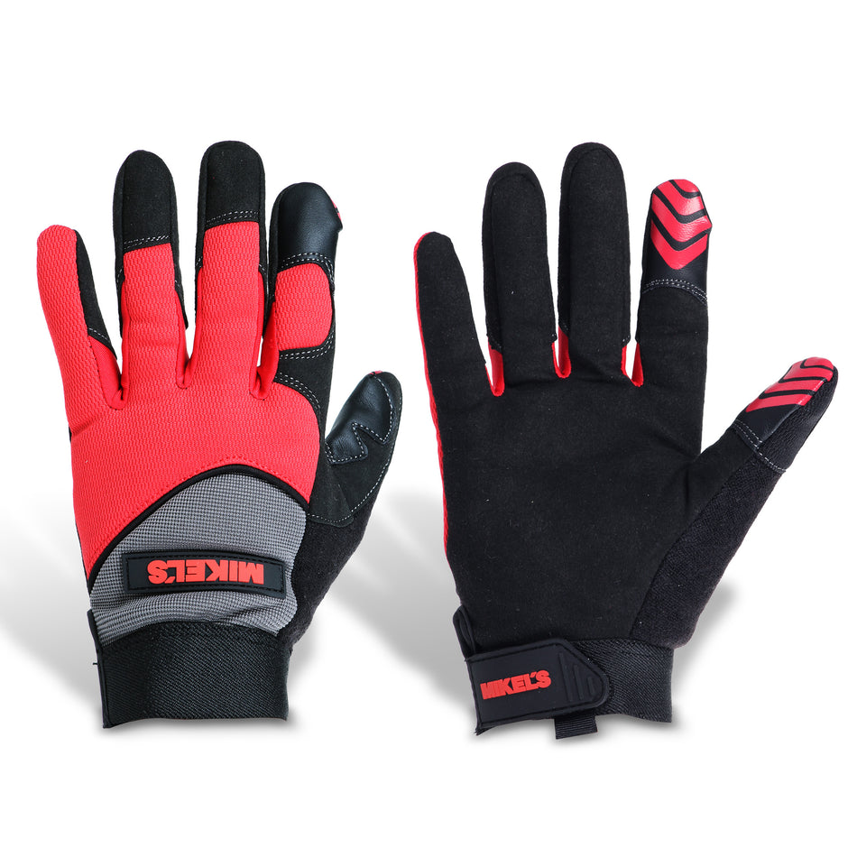 Guantes para trabajo para mecanico piel sintetica (M)