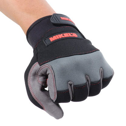 Guantes para trabajo profesionales para mecanico acolchonados (M)