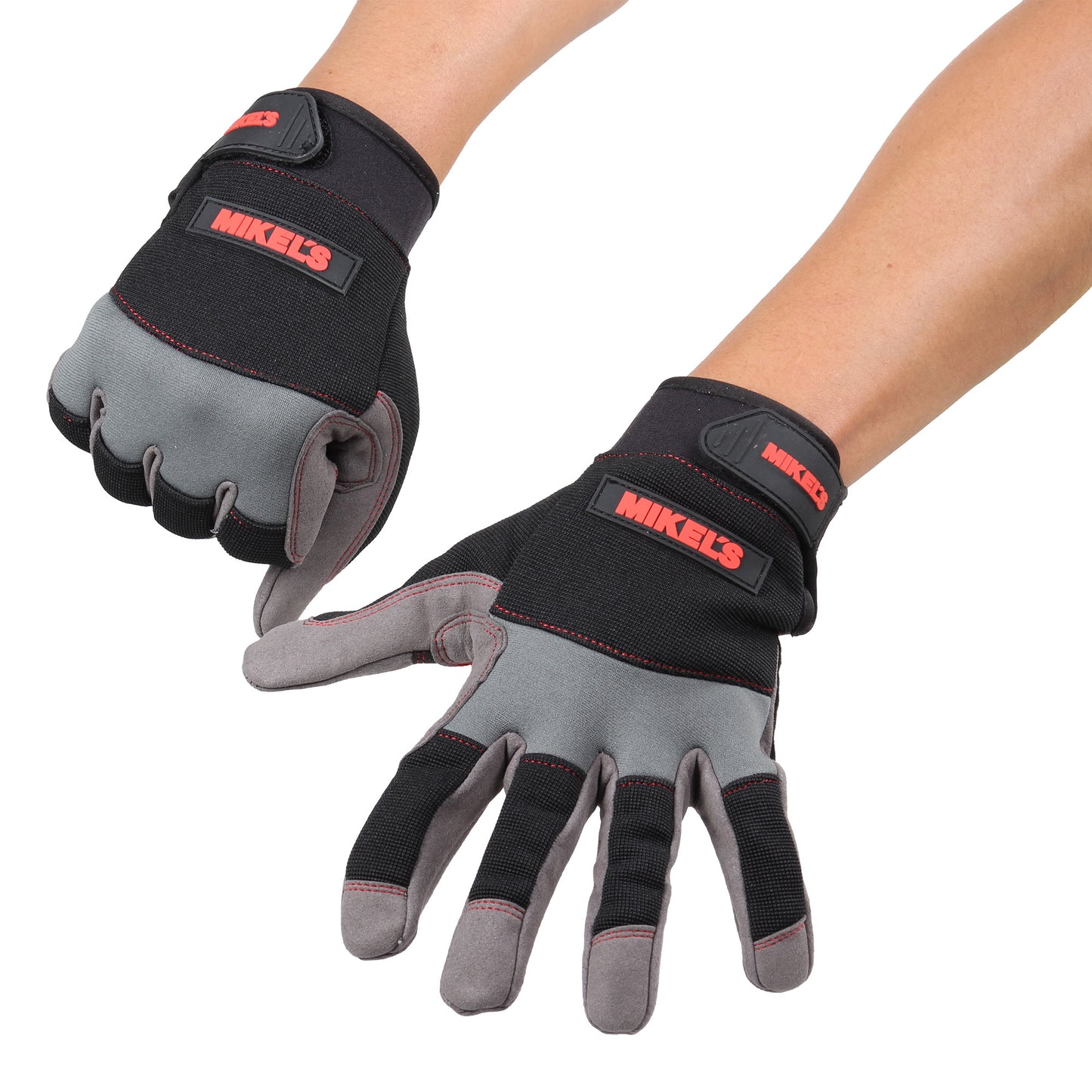 Guantes para trabajo profesionales para mecanico acolchonados (M)