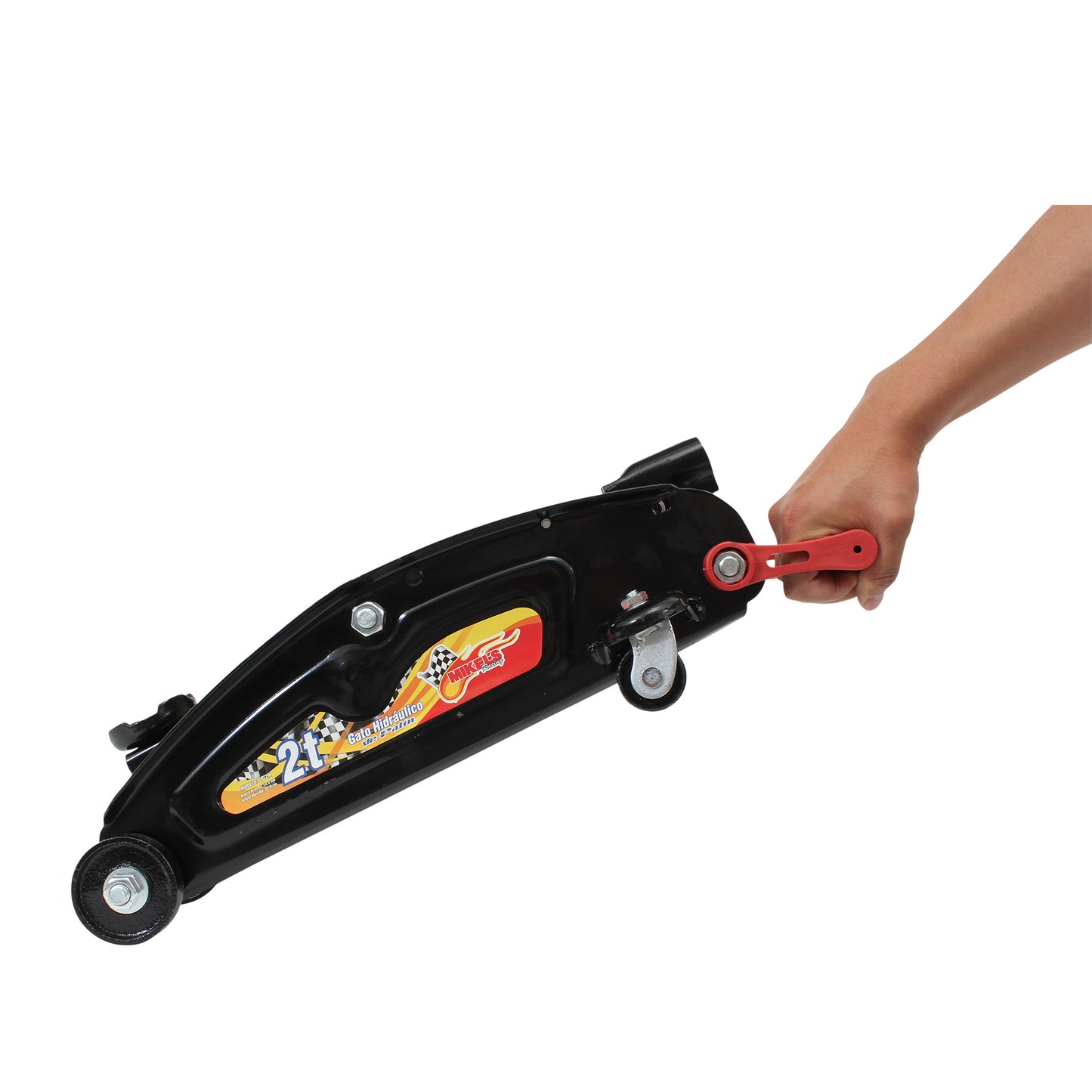 Gato hidraulico de patin Racing (2 ton)