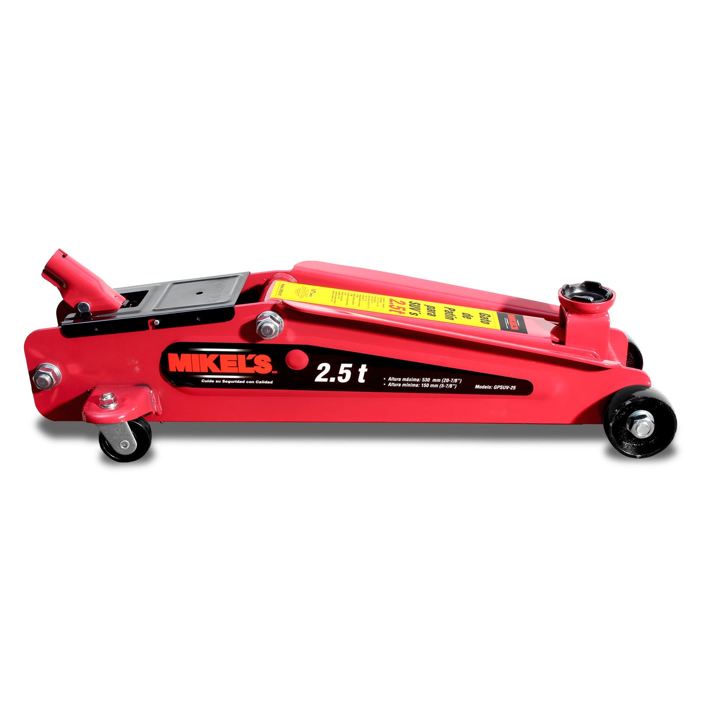 Gato hidraulico de patin para SUVs y Pick Ups (2.5 ton)