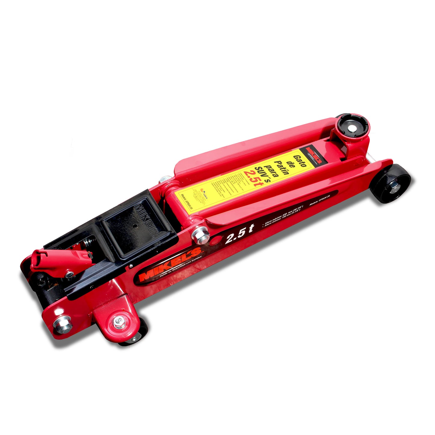 Gato hidraulico de patin para SUVs y Pick Ups (2.5 ton)