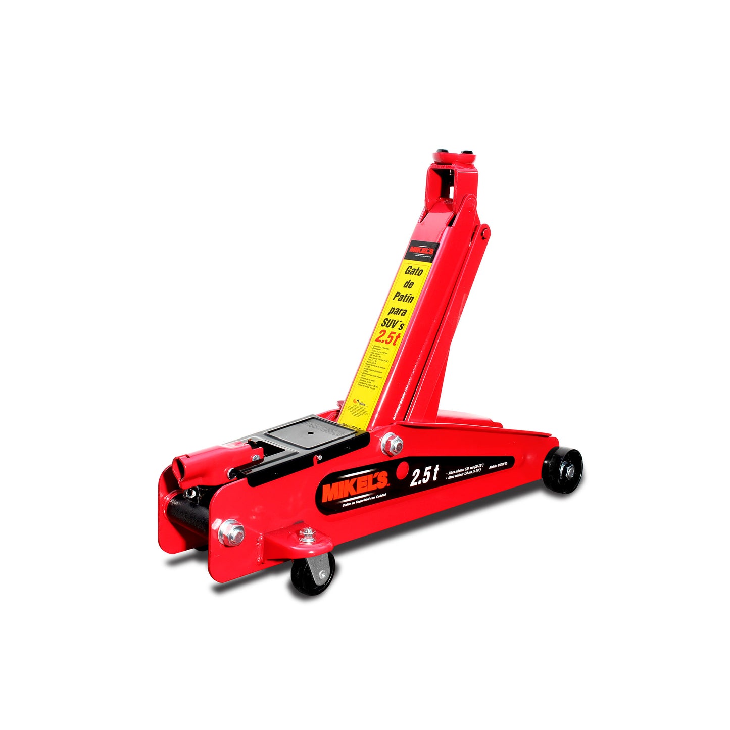 Gato hidraulico de patin para SUVs y Pick Ups (2.5 ton)