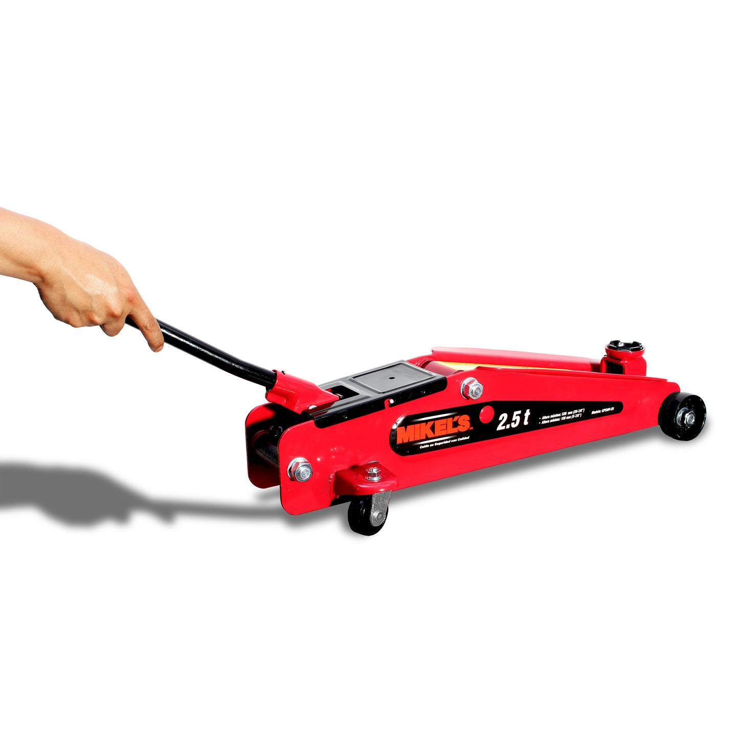 Gato hidraulico de patin para SUVs y Pick Ups (2.5 ton)