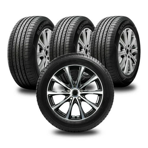 Paquete de 4 Llantas 175/50 R15 75H BLACKHAWK HH11
