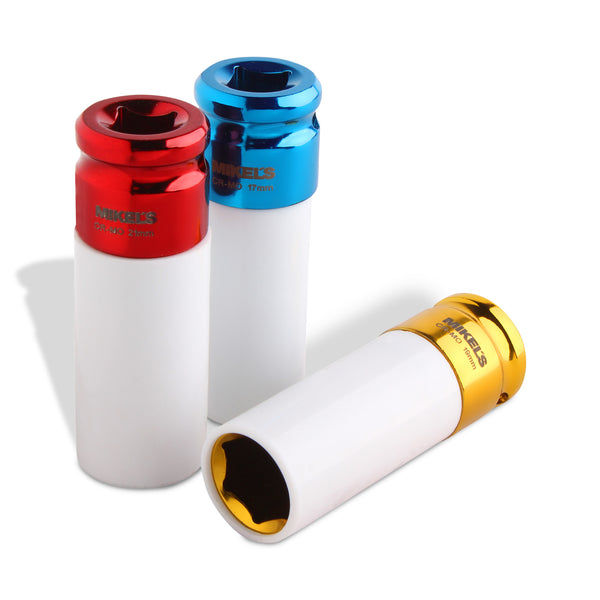 Dados de impacto, Juego 3 pzas (17 mm, 19 mm & 21 mm)