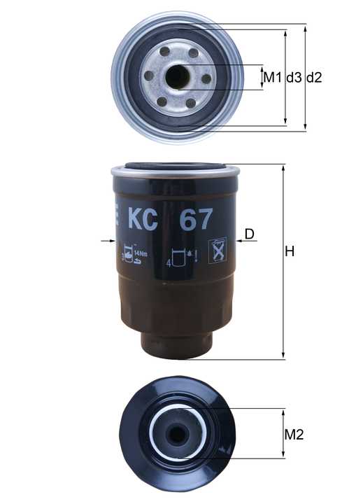 Filtro de Combustible Para Nissan Urvan Base 2.5L L4 2010-2010