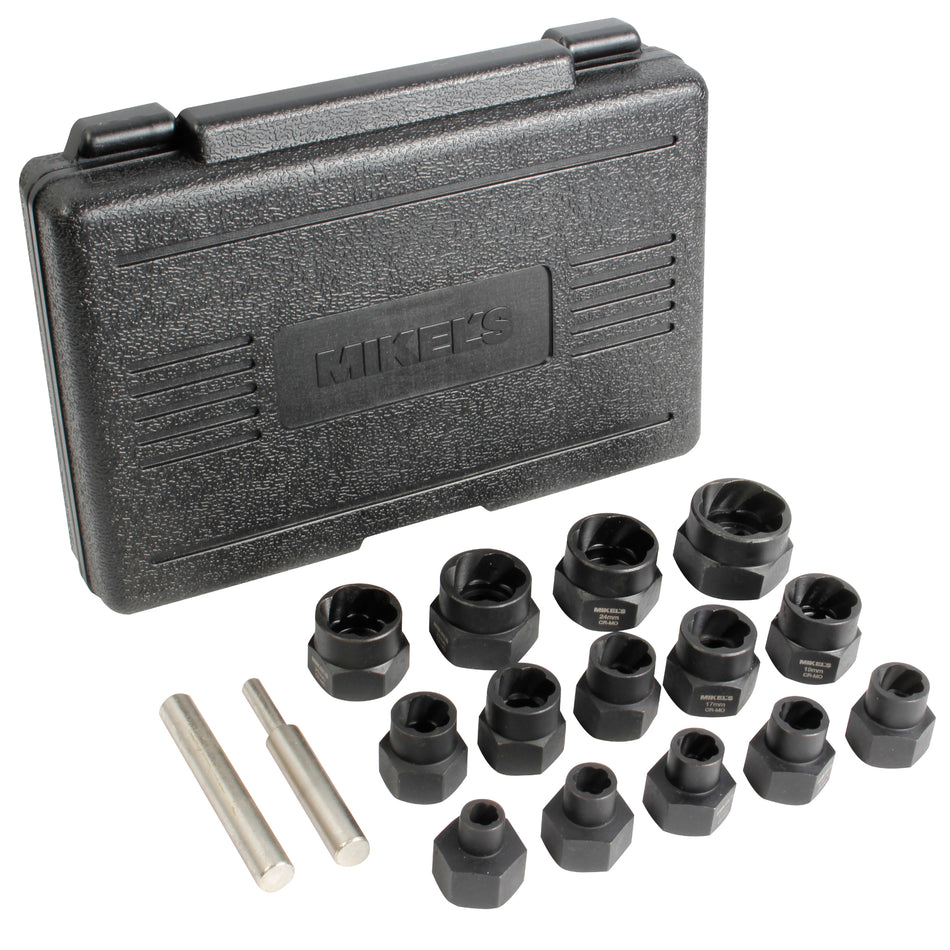 Kit de dados extractores en espiral (16 pzas)