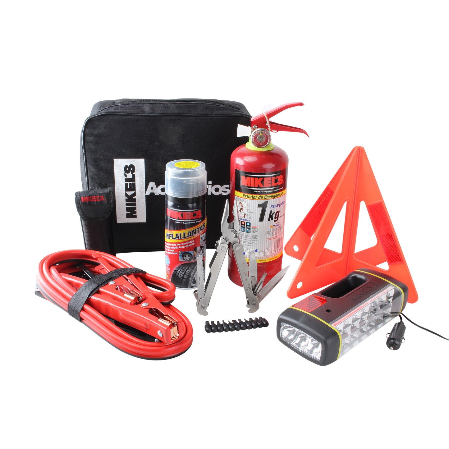Kit de  emergencia automotriz