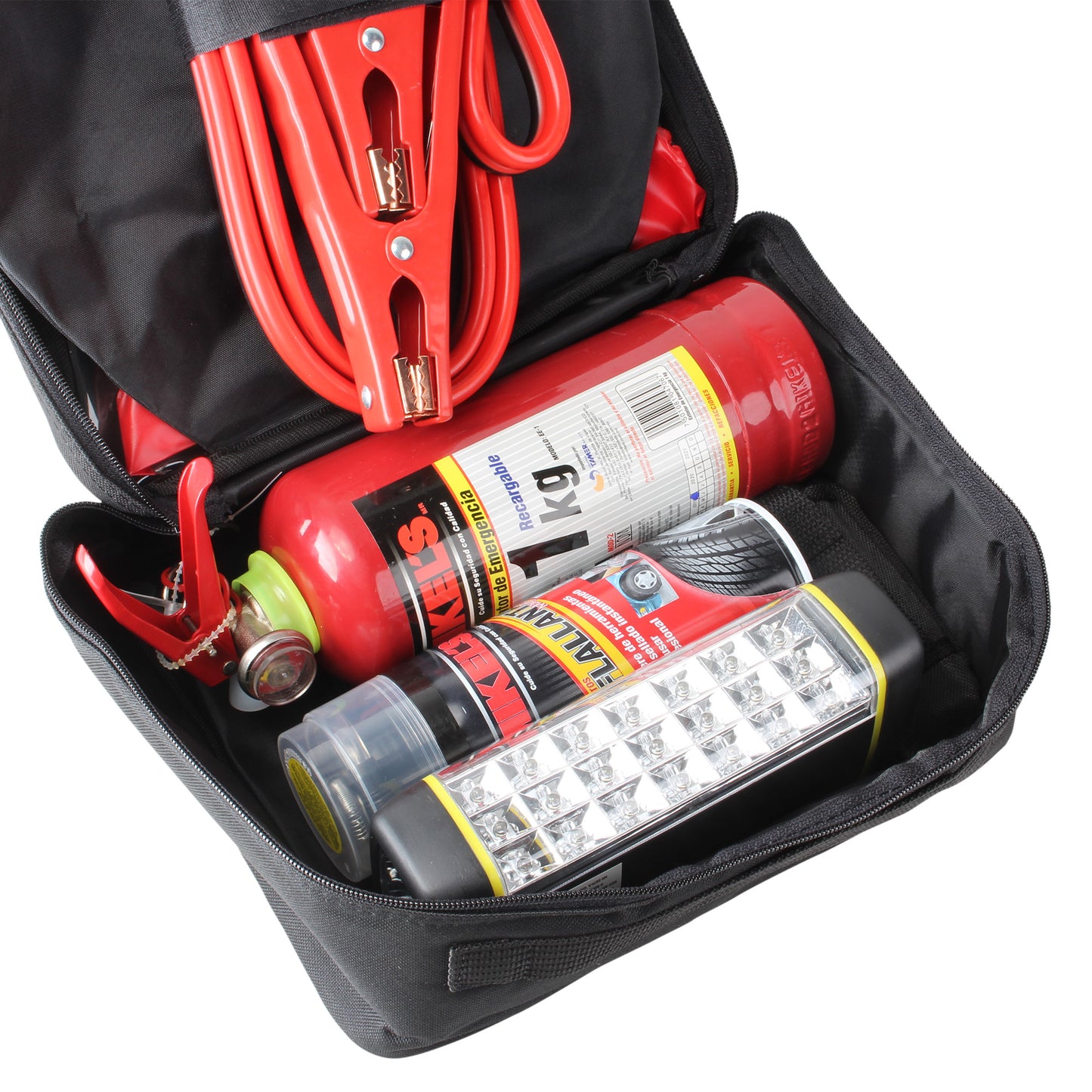 Kit de  emergencia automotriz