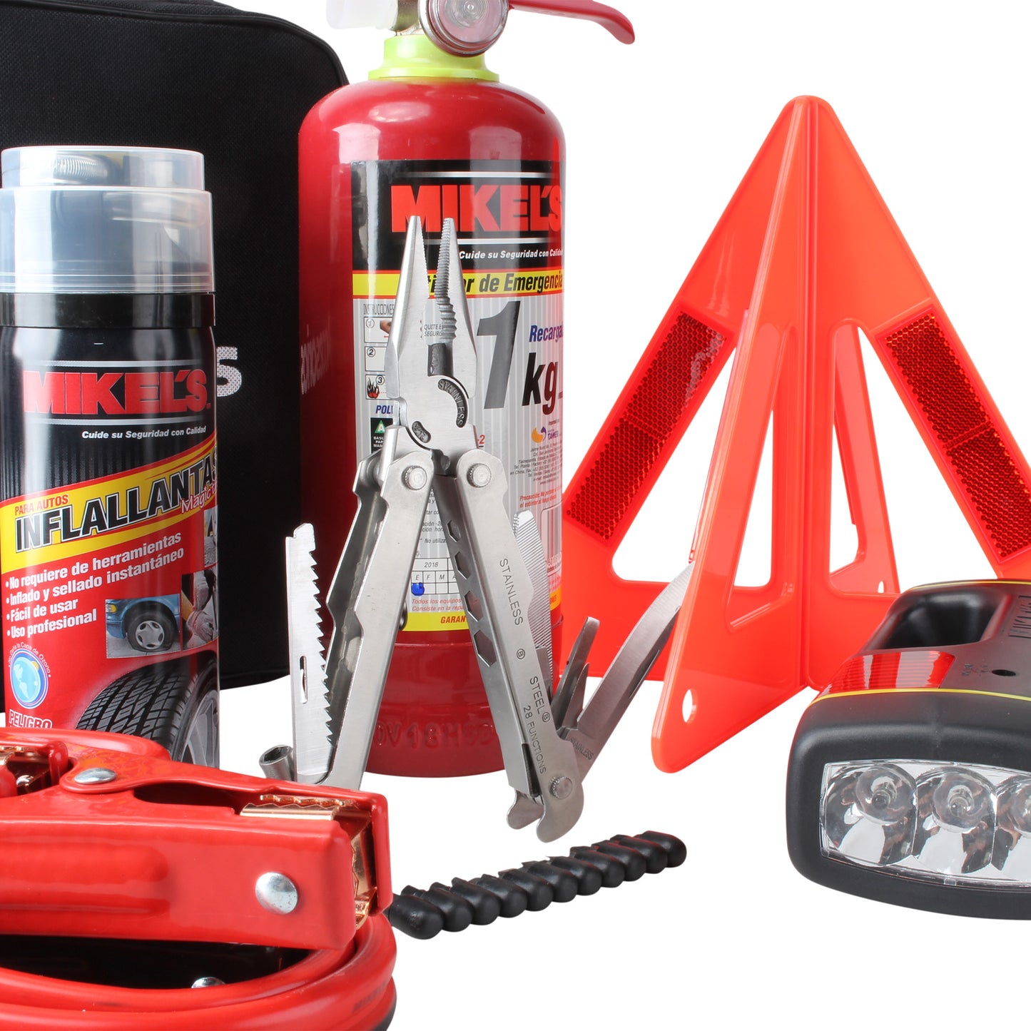 Kit de  emergencia automotriz