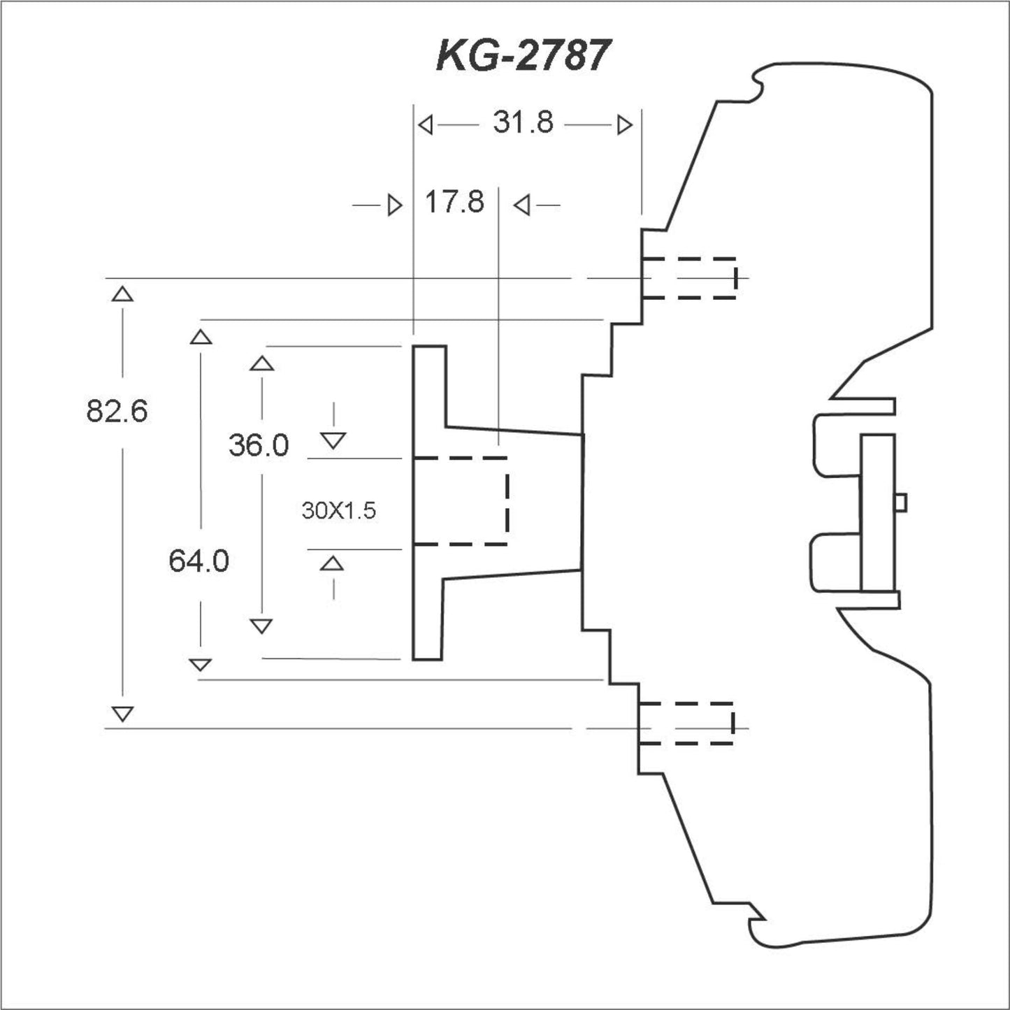 Fan Clutch Chevrolet Colorado 3.5 2004-2006