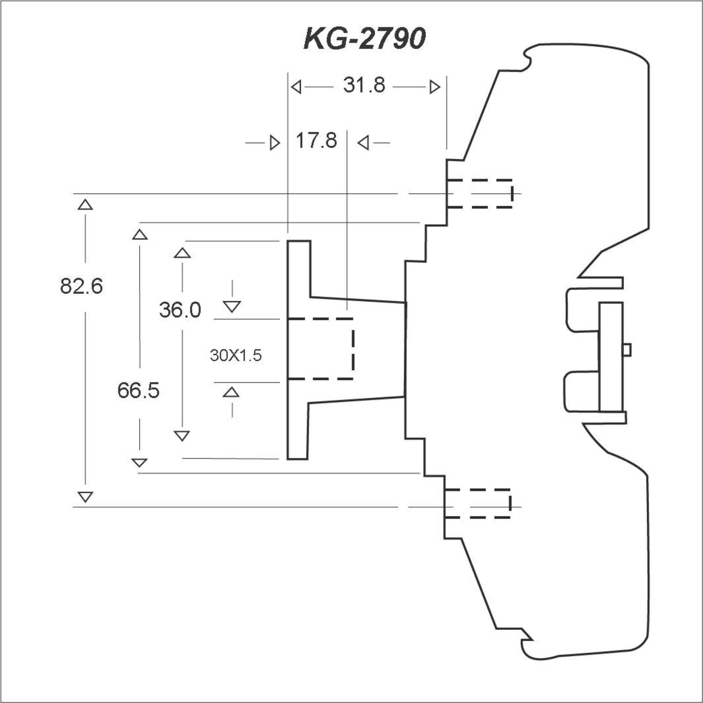 Fan Clutch Dodge D150 3.9 1992-1993