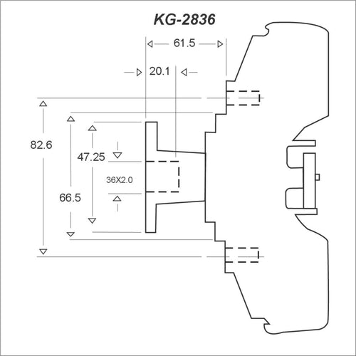 Fan Clutch Ford E-350 Econoline 6.8 1997-2004